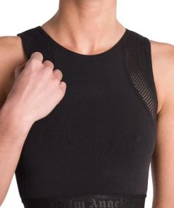 Palm Angels Cropped Seamless Logo Top -Palm Angels Sales Store unnamed file 107