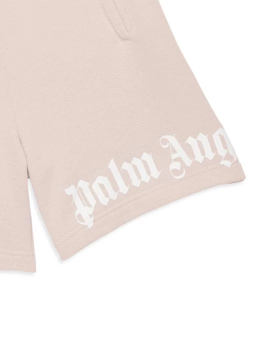 Palm Angels Little Girl's & Girl's Logo Fleece Shorts For Kids 5 Palm Angels Little Girl's & Girl's Logo Fleece Shorts For Kids - Image 3