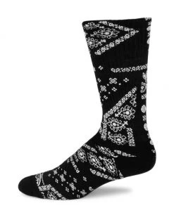 Palm Angels Bandana Calf Socks For Men