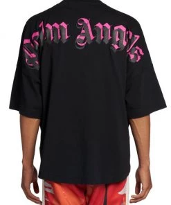 Palm Angels Doubled Logo T-Shirt For Men -Palm Angels Sales Store unnamed file 180