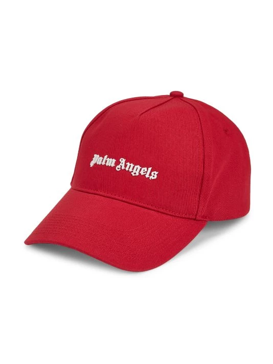 Palm Angels Logo Cotton Cap For Men 3 Palm Angels Logo Cotton Cap For Men