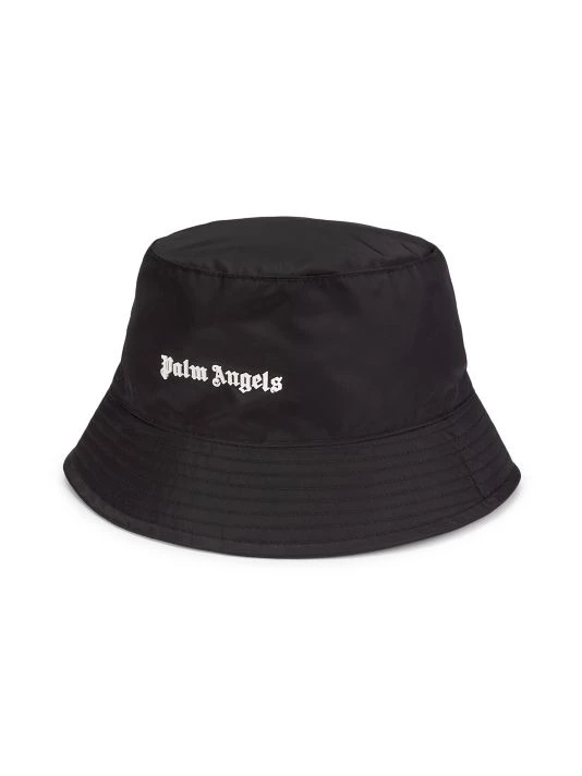 Palm Angels Logo Bucket Hat For Men 3 Palm Angels Logo Bucket Hat For Men