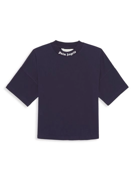 Palm Angels Little Boy's & Boy's Classic Overlogo T-Shirt For Kids 3 Palm Angels Little Boy's & Boy's Classic Overlogo T-Shirt For Kids