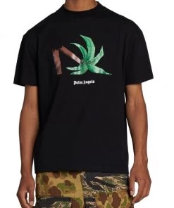 Palm Angels Broken Palm Classic T-Shirt For Men -Palm Angels Sales Store unnamed file 206