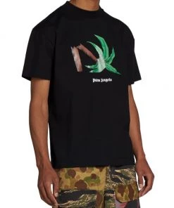 Palm Angels Broken Palm Classic T-Shirt For Men -Palm Angels Sales Store unnamed file 207