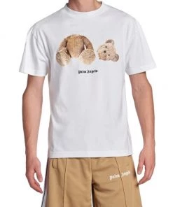 Palm Angels Classic Bear Graphic T-Shirt For Men -Palm Angels Sales Store unnamed file 212