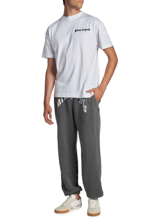 Palm Angels Tripack Logo Basic T-Shirt For Men 4 Palm Angels Tripack Logo Basic T-Shirt For Men - Image 2