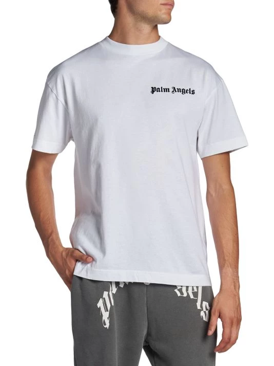 Palm Angels Tripack Logo Basic T-Shirt For Men 5 Palm Angels Tripack Logo Basic T-Shirt For Men - Image 3