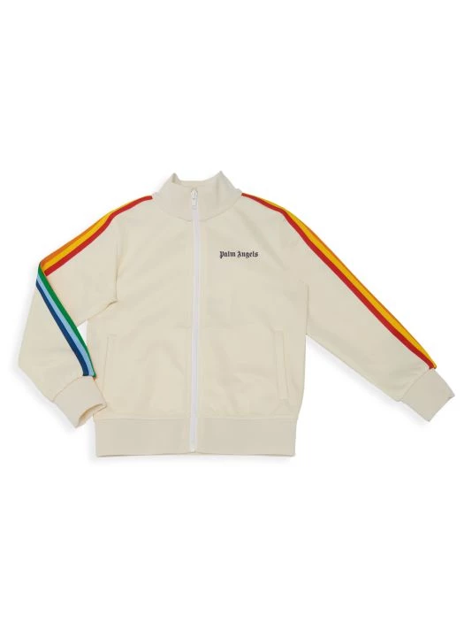 Palm Angels Little Girl's & Girl's Rainbow Tuxedo Stripe Track Jacket For Kids 3 Palm Angels Little Girl's & Girl's Rainbow Tuxedo Stripe Track Jacket For Kids