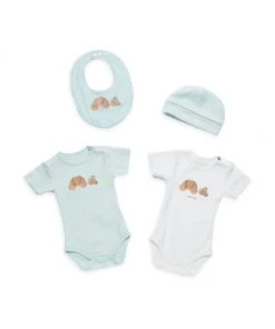 Palm Angels Baby's 4-Piece Logo Bear Gift Set For Kids