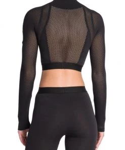 Palm Angels Cropped Seamless Turtleneck Top -Palm Angels Sales Store unnamed file 263