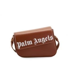 Palm Angels Leather Logo Crossbody
