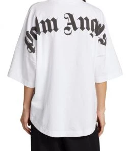 Palm Angels Classic Oversized Logo T-Shirt -Palm Angels Sales Store unnamed file 272