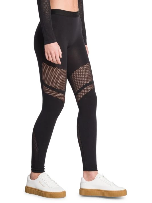 Palm Angels Seamless Lace-Insert Leggings 6 Palm Angels Seamless Lace-Insert Leggings - Image 4