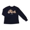 Palm Angels Little Boy's & Boy's Long Sleeve Bear T-Shirt For Kids
