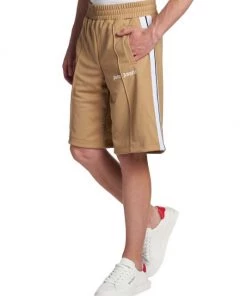Palm Angels Classic Track Shorts Beige White For Men 11 Palm Angels Classic Track Shorts Beige White For Men -Palm Angels Sales Store unnamed file 305