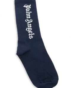 Palm Angels Little Boy's & Boy's Logo High Socks For Kids