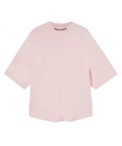 Palm Angels Crewneck Logo T-Shirt