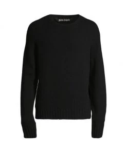 Palm Angels Wool Crewneck Sweater For Men
