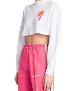 Palm Angels Cropped Spray-Painted Logo Top 11 Palm Angels Cropped Spray-Painted Logo Top -Palm Angels Sales Store unnamed file 388