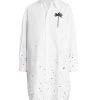 Palm Angels Oversized Paint-Splatter Shirtdress -Palm Angels Sales Store unnamed file 397