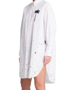 Palm Angels Oversized Paint-Splatter Shirtdress 11 Palm Angels Oversized Paint-Splatter Shirtdress -Palm Angels Sales Store unnamed file 400