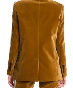 Palm Angels Single-Breasted Velvet Blazer -Palm Angels Sales Store unnamed file 422