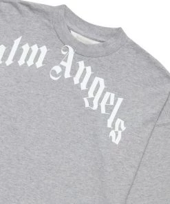 Palm Angels Little Boy's & Boy's Classic Long-Sleeve Logo Tee For Kids -Palm Angels Sales Store unnamed file 432