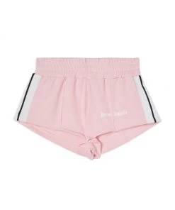 Palm Angels Elasticized Logo-Front Shorts