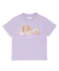 Palm Angels Little Girl's & Girl's Teddy Bear T-Shirt For Kids