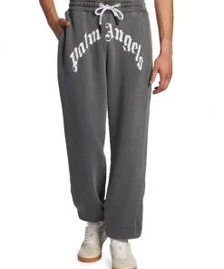 Palm Angels Curved Logo Sweatpants For Men 10 Palm Angels Curved Logo Sweatpants For Men -Palm Angels Sales Store unnamed file 479