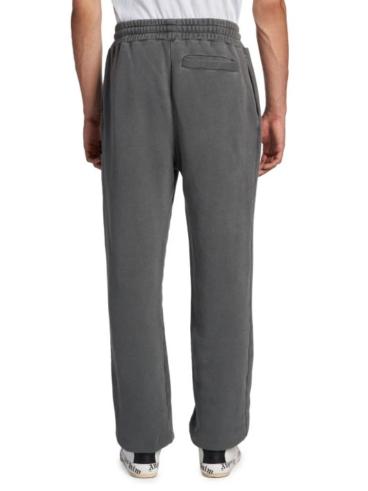 Palm Angels Curved Logo Sweatpants For Men 7 Palm Angels Curved Logo Sweatpants For Men - Image 5