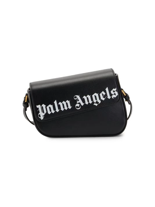 Palm Angels Crash Logo Shoulder Bag 3 Palm Angels Crash Logo Shoulder Bag