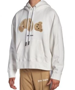 Palm Angels Graphic-Print Hoodie Sweatshirt For Men -Palm Angels Sales Store unnamed file 496