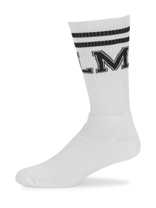 Palm Angels College Crew Socks For Men 3 Palm Angels College Crew Socks For Men
