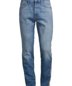 Palm Angels Five-Pocket Track Jeans For Men