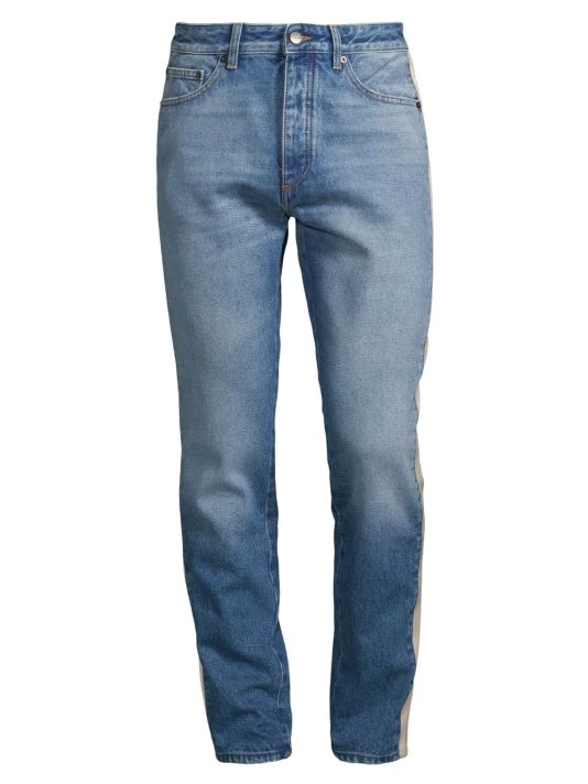 Palm Angels Five-Pocket Track Jeans For Men 3 Palm Angels Five-Pocket Track Jeans For Men