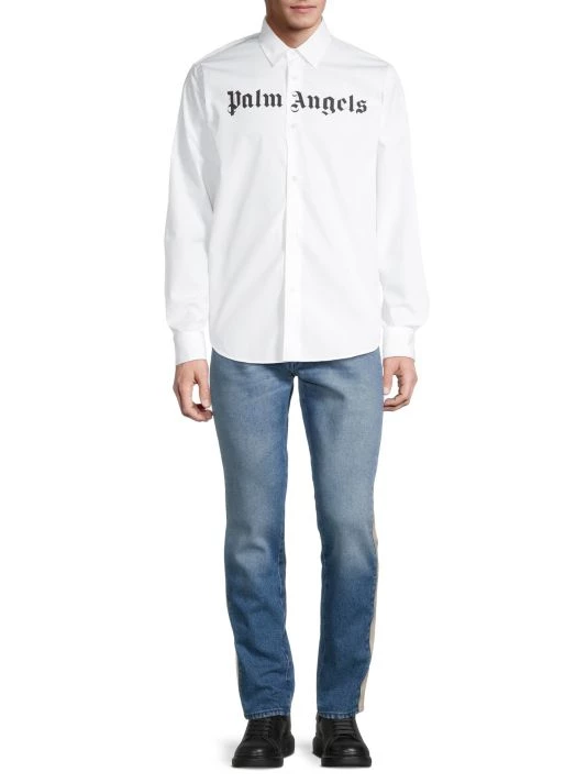 Palm Angels Five-Pocket Track Jeans For Men 4 Palm Angels Five-Pocket Track Jeans For Men - Image 2