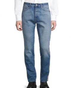 Palm Angels Five-Pocket Track Jeans For Men 10 Palm Angels Five-Pocket Track Jeans For Men -Palm Angels Sales Store unnamed file 513