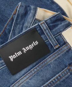 Palm Angels Five-Pocket Track Jeans For Men 13 Palm Angels Five-Pocket Track Jeans For Men -Palm Angels Sales Store unnamed file 516