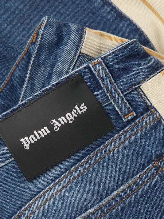 Palm Angels Five-Pocket Track Jeans For Men 8 Palm Angels Five-Pocket Track Jeans For Men - Image 6