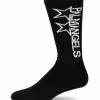 Palm Angels Racing Stars Calf Socks For Men