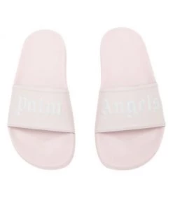 Palm Angels Little Girl's Logo Pool Slides For Kids -Palm Angels Sales Store unnamed file 531