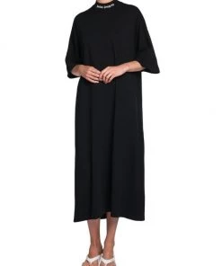Palm Angels Contrast Logo T-Shirt Dress -Palm Angels Sales Store unnamed file 550