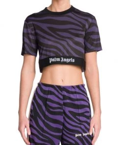 Palm Angels Cropped Zebra-Print Logo T-Shirt 10 Palm Angels Cropped Zebra-Print Logo T-Shirt -Palm Angels Sales Store unnamed file 556