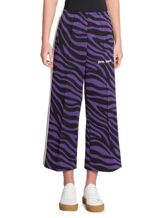 Palm Angels Wide-Leg Zebra-Print Track Pants 5 Palm Angels Wide-Leg Zebra-Print Track Pants - Image 3