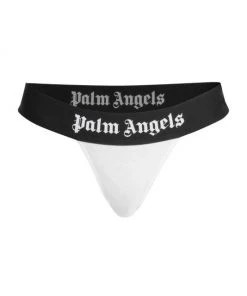 Palm Angels Classic Colorblocked Logo Thong
