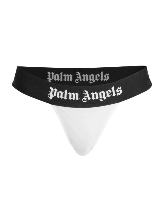 Palm Angels Classic Colorblocked Logo Thong 3 Palm Angels Classic Colorblocked Logo Thong