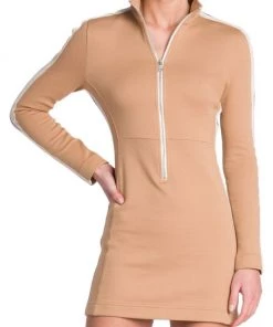 Palm Angels Quarter-Zip Track Minidress -Palm Angels Sales Store unnamed file 611