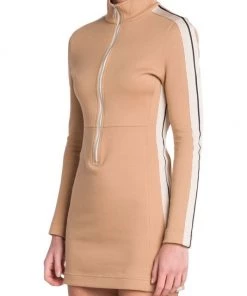 Palm Angels Quarter-Zip Track Minidress -Palm Angels Sales Store unnamed file 612